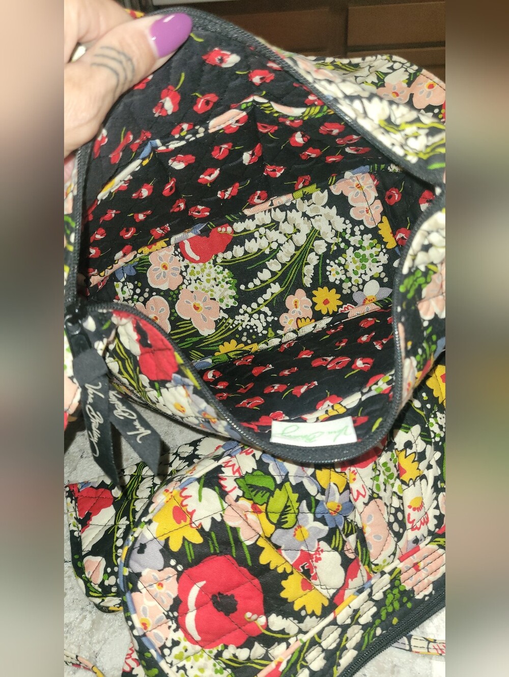 Vera Bradley Poppy Fields. Retired. 5pcs - Picture 6 of 7